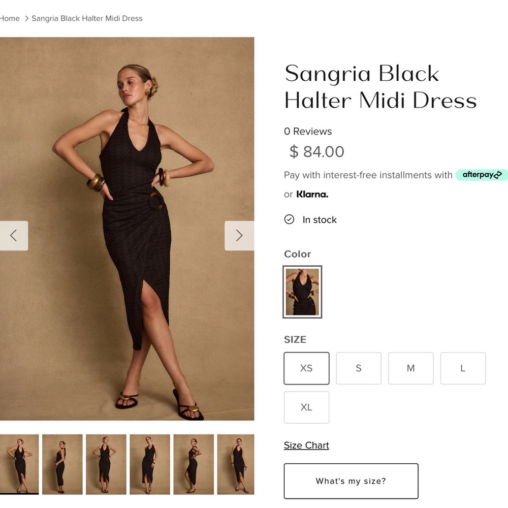 12th Tribe Black Midi Dress Elegant and Versatile